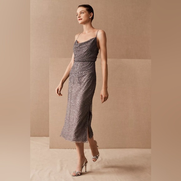 Anthropologie Forever That Girl Dunne Midi Dress - Picture 1 of 12